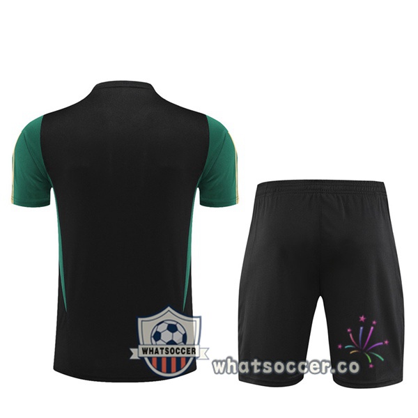 Germany Training T-Shirts + Shorts Black 2023-2024