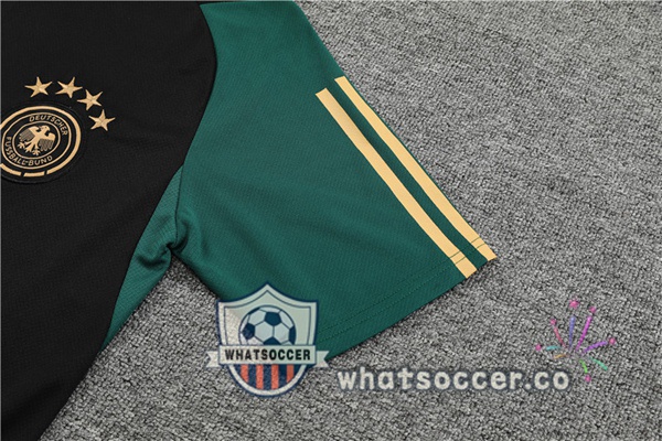 Germany Training T-Shirts + Shorts Black 2023-2024