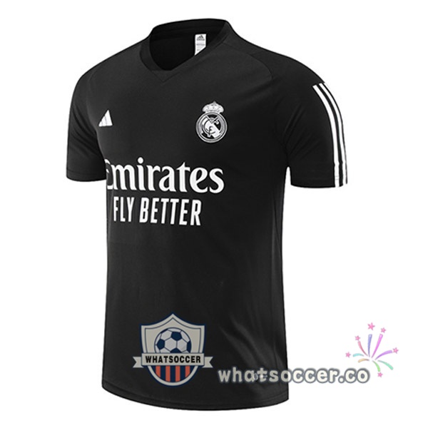 Real Madrid Training T-Shirts Black 2023-2024