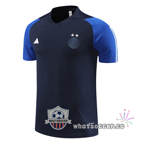 Algeria Training T-Shirts Blue Royal 2023-2024