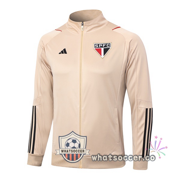 Sao Paulo FC Soccer Jacket Marron 2023-2024