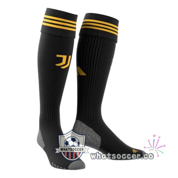 Juventus Home Soccer Socks Black 2023-2024