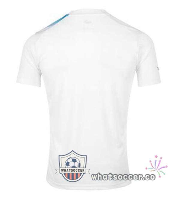 Olympique de Marseille 30th Anniversary Edition Soccer Jerseys White Blue 2022-2023