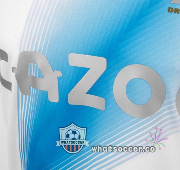 Olympique de Marseille 30th Anniversary Edition Soccer Jerseys White Blue 2022-2023