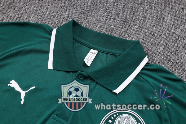 Training Polo Palmeiras + Pants Green 2023-2024