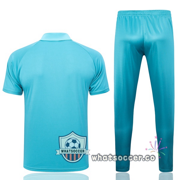 Training Polo Palmeiras + Pants Green 2023-2024