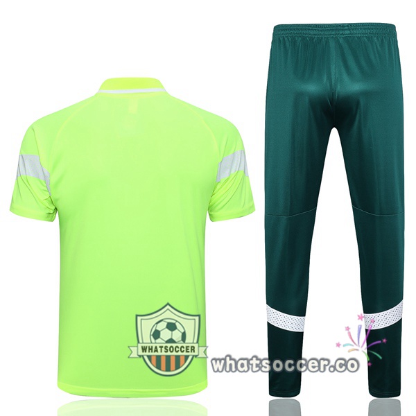 Training Polo Palmeiras + Pants Green 2023-2024