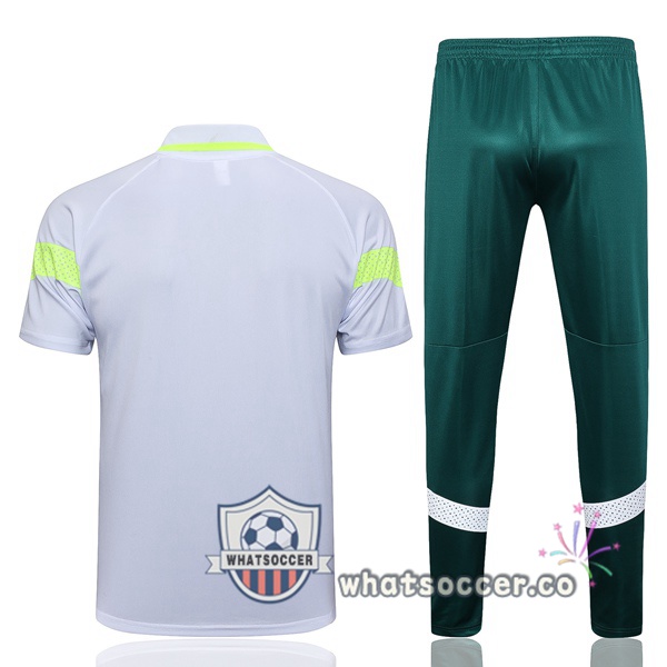 Training Polo Palmeiras + Pants Gray 2023-2024