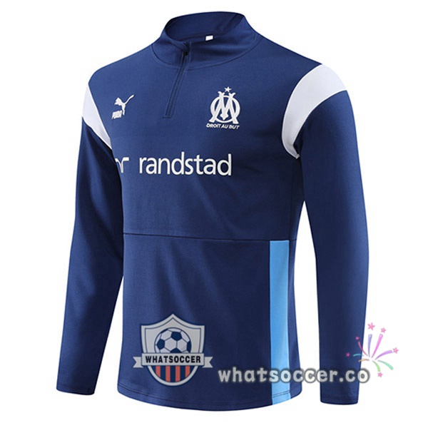 Olympique de Marseille Soccer Sweater Blue Royal 2023-2024