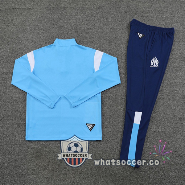 Olympique de Marseille Blue Tracksuit 2023-2024