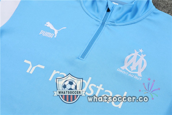 Olympique de Marseille Blue Tracksuit 2023-2024