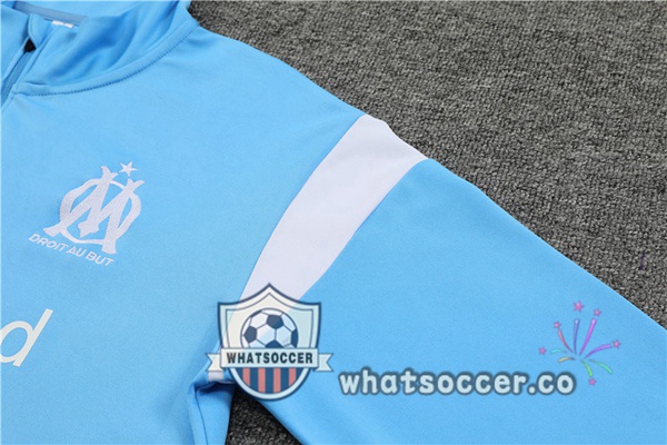Olympique de Marseille Blue Tracksuit 2023-2024