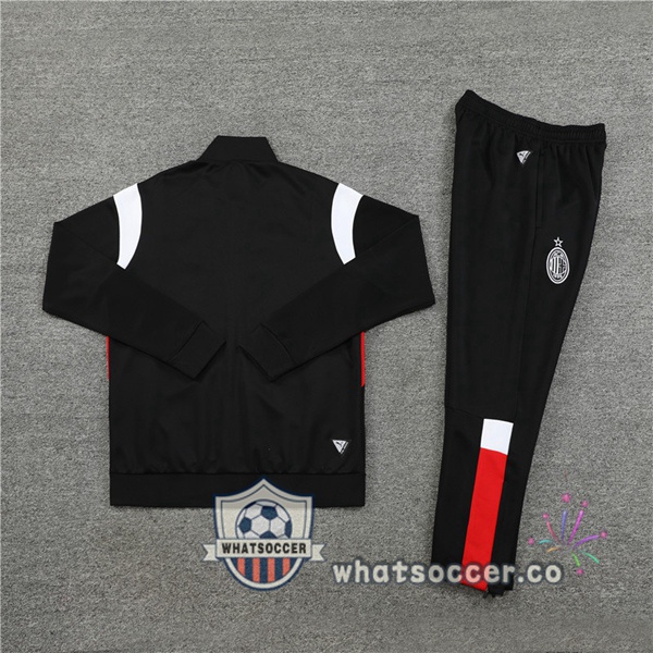 AC Milan Black Training Jacket 2023-2024