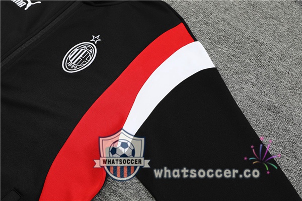 AC Milan Black Training Jacket 2023-2024