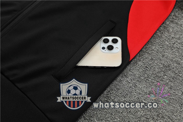 AC Milan Black Training Jacket 2023-2024