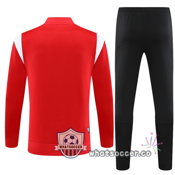AC Milan Red Training Jacket 2023-2024