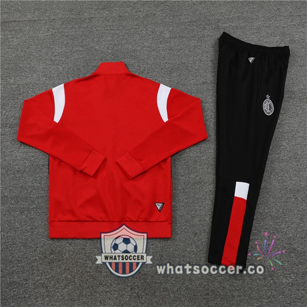 AC Milan Red Training Jacket 2023-2024