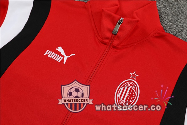 AC Milan Red Training Jacket 2023-2024