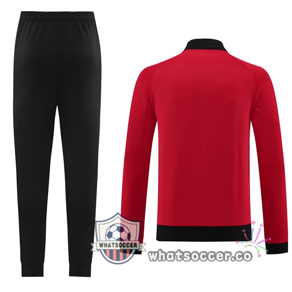 AC Milan Red Training Jacket 2023-2024