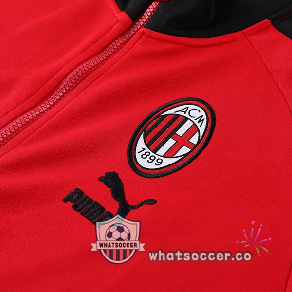 AC Milan Red Training Jacket 2023-2024