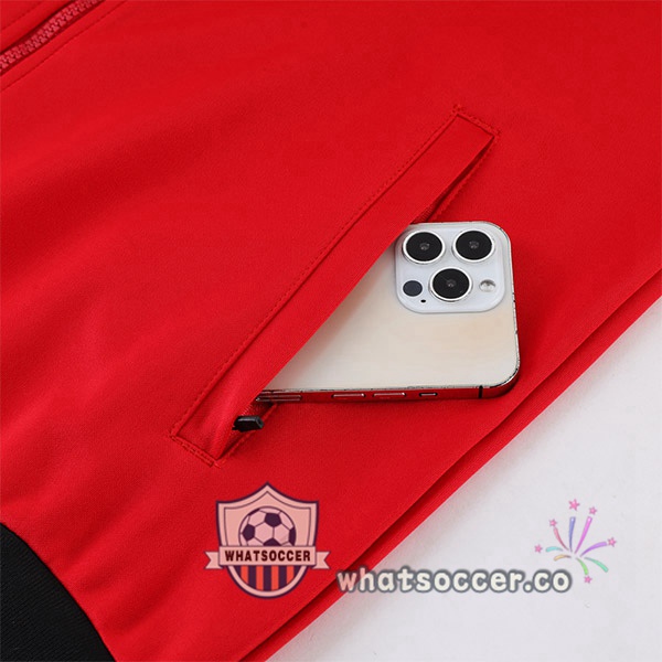 AC Milan Red Training Jacket 2023-2024
