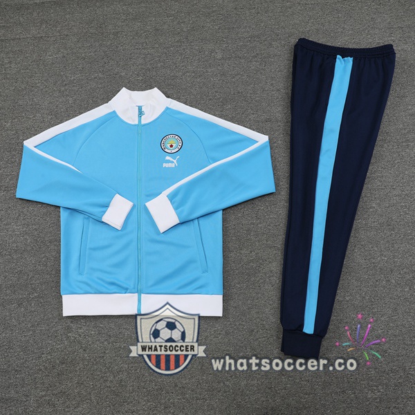 Manchester City Blue Training Jacket 2023-2024