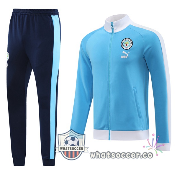 Manchester City Blue Training Jacket 2023-2024