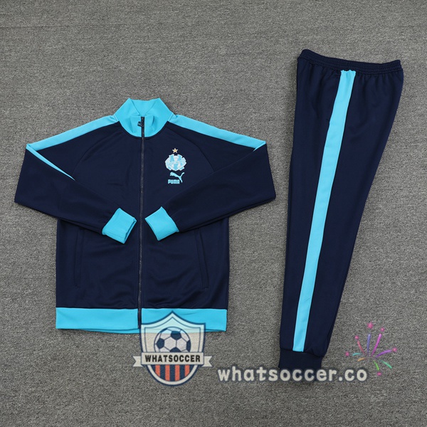 Olympique de Marseille Black Training Jacket 2023-2024