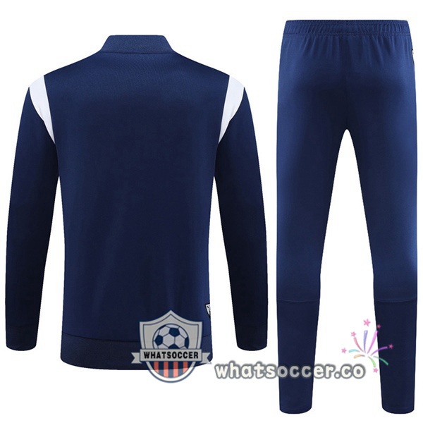 Olympique de Marseille Blue Royal Training Jacket 2023-2024