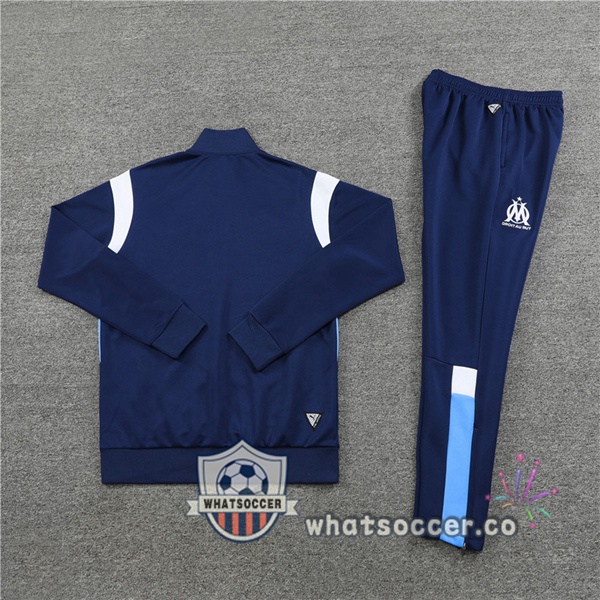 Olympique de Marseille Blue Royal Training Jacket 2023-2024