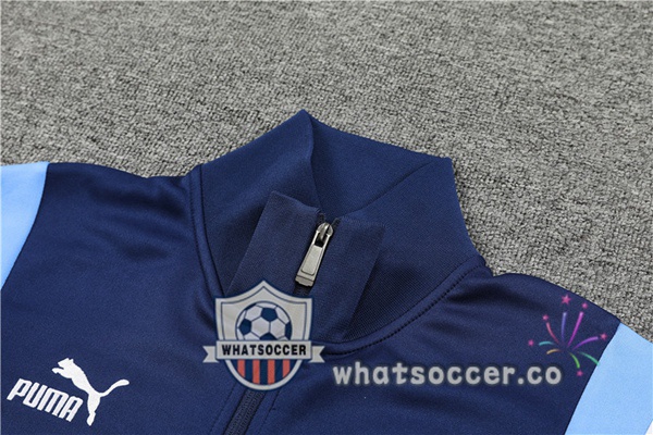 Olympique de Marseille Blue Royal Training Jacket 2023-2024