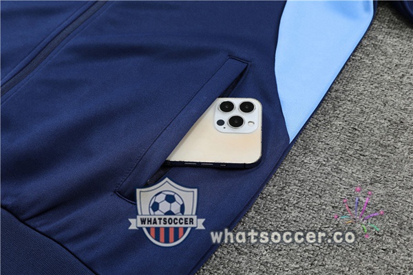 Olympique de Marseille Blue Royal Training Jacket 2023-2024