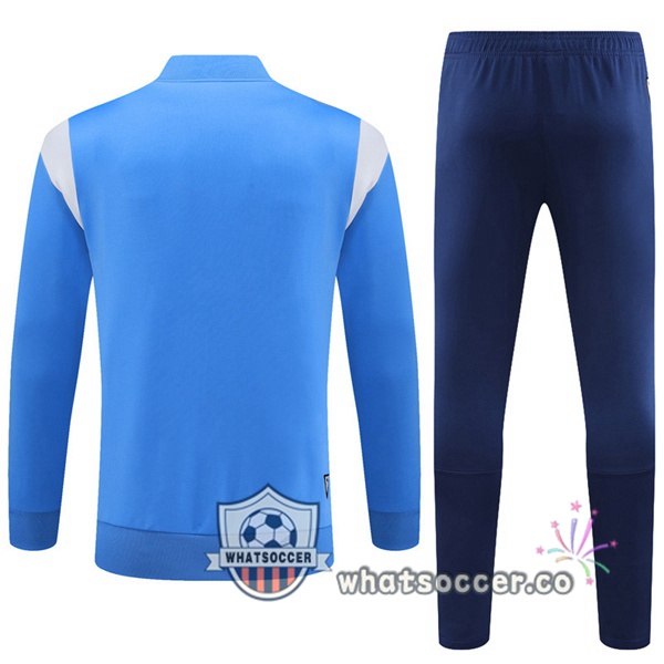 Olympique de Marseille Blue Training Jacket 2023-2024