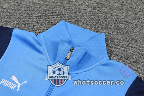 Olympique de Marseille Blue Training Jacket 2023-2024