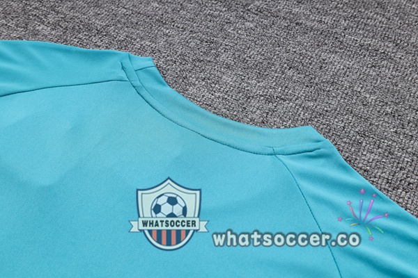 Palmeiras Training T-Shirts + Shorts Cyan 2023-2024