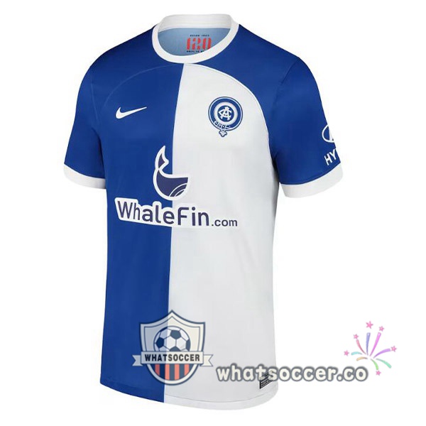 Atletico Madrid 120th Anniversary Edition Soccer Jerseys Blue White 2022-2023