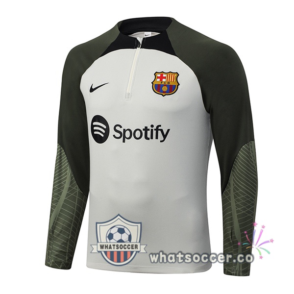 FC Barcelona Soccer Sweater Gray 2023-2024