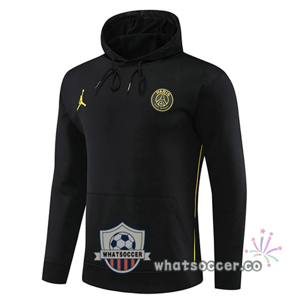 JORDAN Paris PSG Hooded Sweater Black 2023-2024