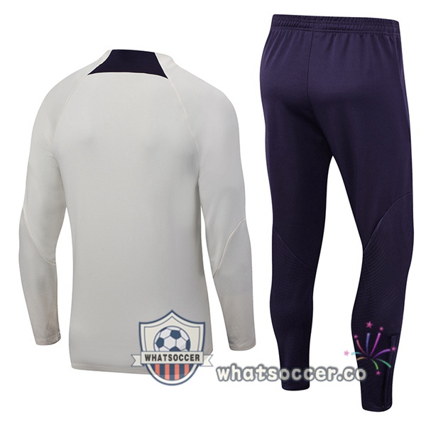 Paris PSG White Tracksuit 2023-2024