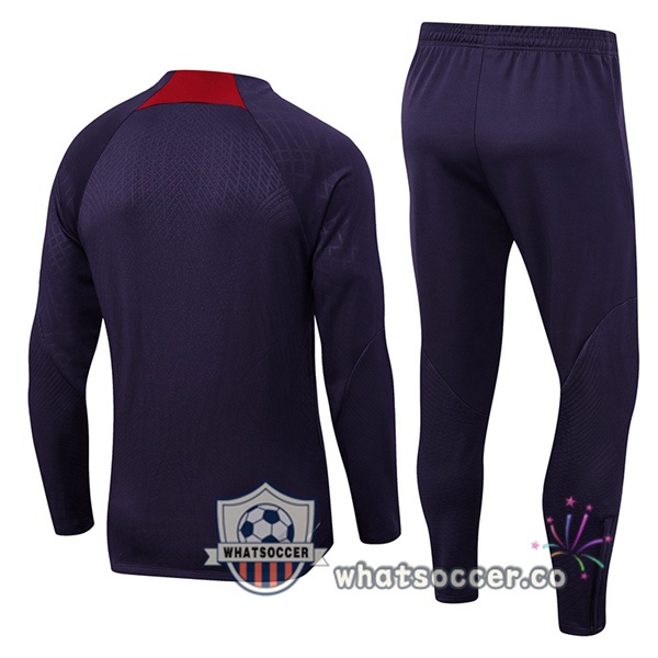 Paris PSG Purple Tracksuit 2023-2024