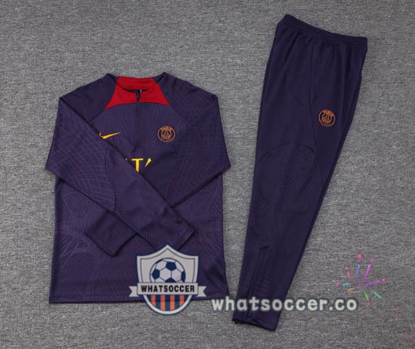Paris PSG Purple Tracksuit 2023-2024