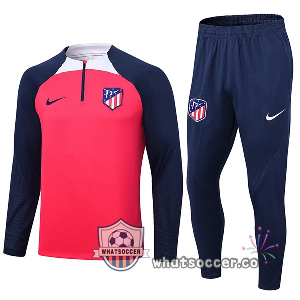 Atletico Madrid Red Tracksuit 2023-2024