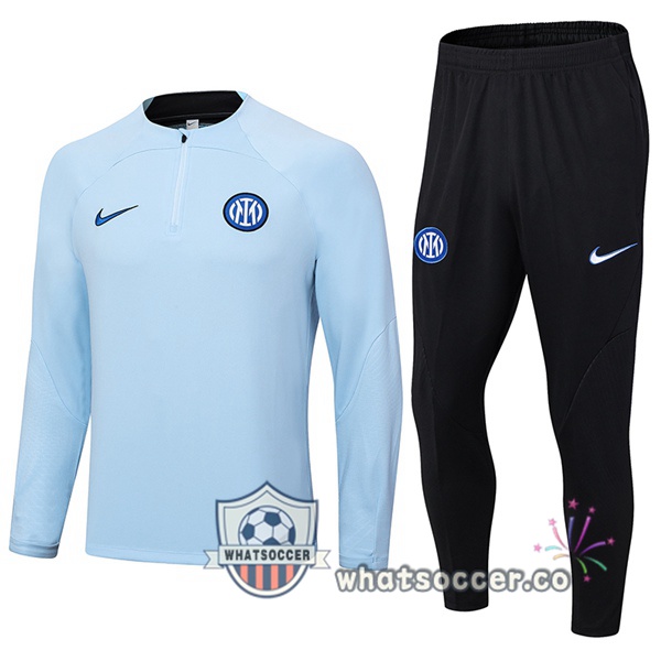 Inter Milan Blue Tracksuit 2023-2024
