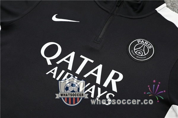 Paris PSG Black Tracksuit 2023-2024