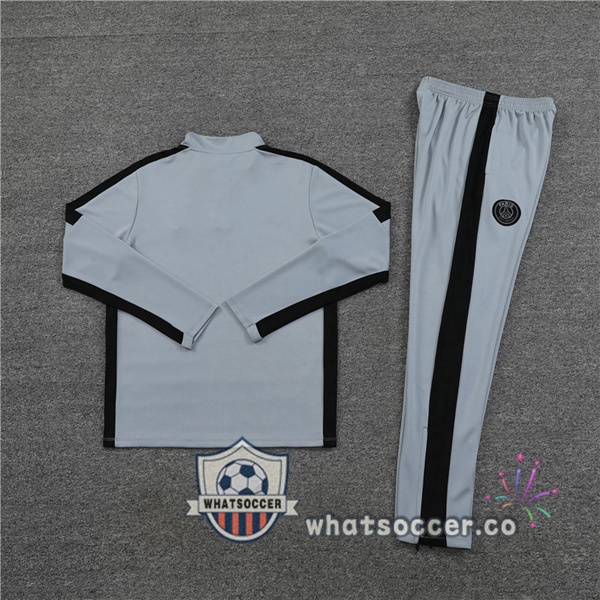 JORDAN Paris PSG Gray Tracksuit 2023-2024