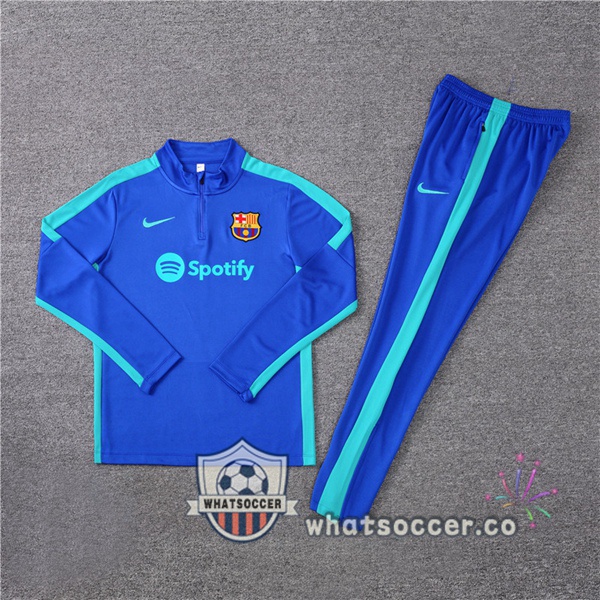 FC Barcelona Blue Tracksuit 2023-2024