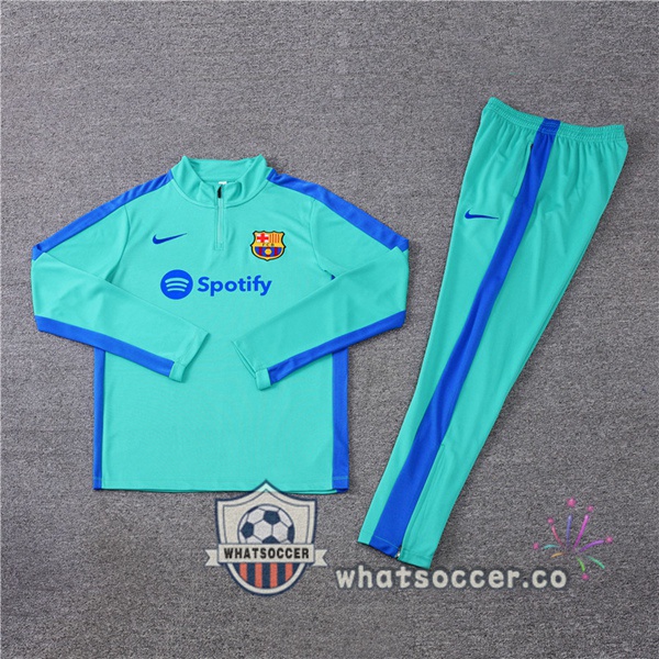 FC Barcelona Cyan Tracksuit 2023-2024