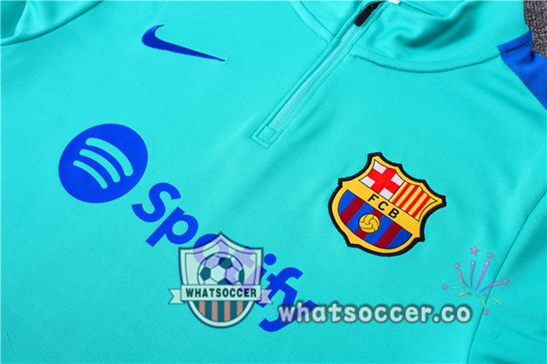 FC Barcelona Cyan Tracksuit 2023-2024