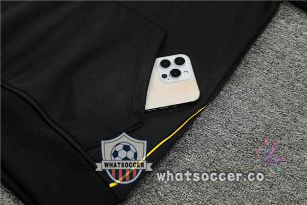 JORDAN Paris PSG Black Hooded Jacket 2023-2024
