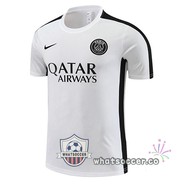 Paris PSG Training T-Shirts White 2023-2024